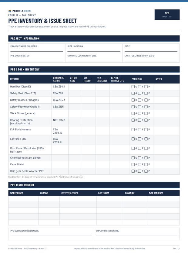 Form 12 preview